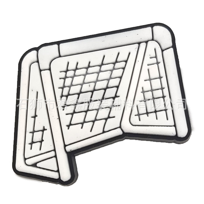 Wholesale 50pcs Football team standard Jersey Shoes Charms