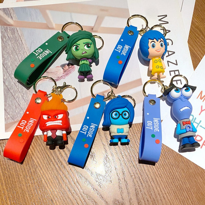 Wholesale Cartoon Silicone Doll Keychain JDC-KC-QiChao023