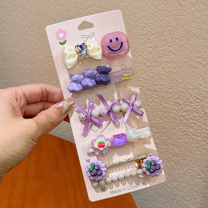 Wholesale Ocean Series Resin Hairpin Set JDC-HC-HaiYi005