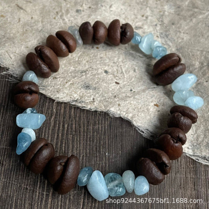 Wholesale Hand string natural crushed stone handmade bead bracelet bead jewelry