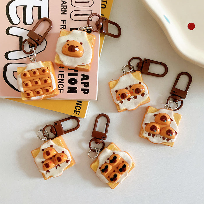Wholesale Personalized and creative keychain pendant cartoon student backpack hanging accessory with accessories