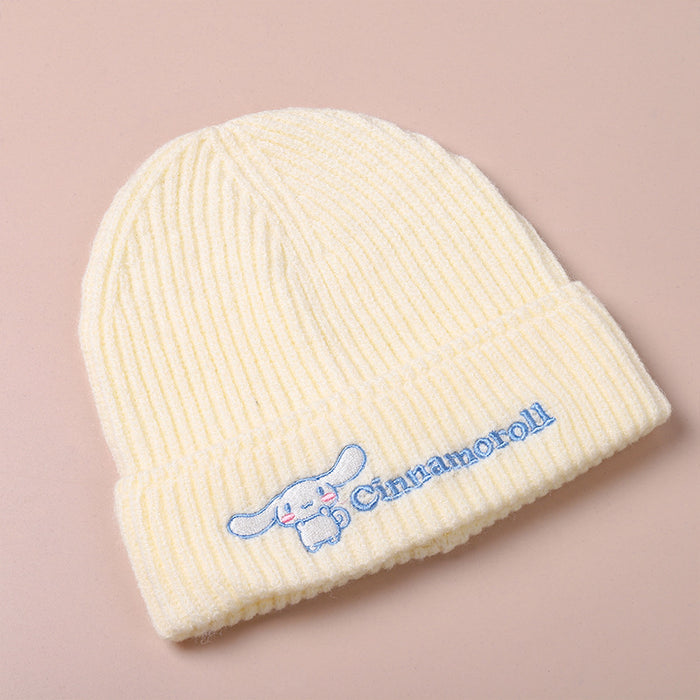 Wholesale Winter Warm Monochrome Knitted Wool Hats Cartoon Cute Hats (S) JDC-FH-Binhong001