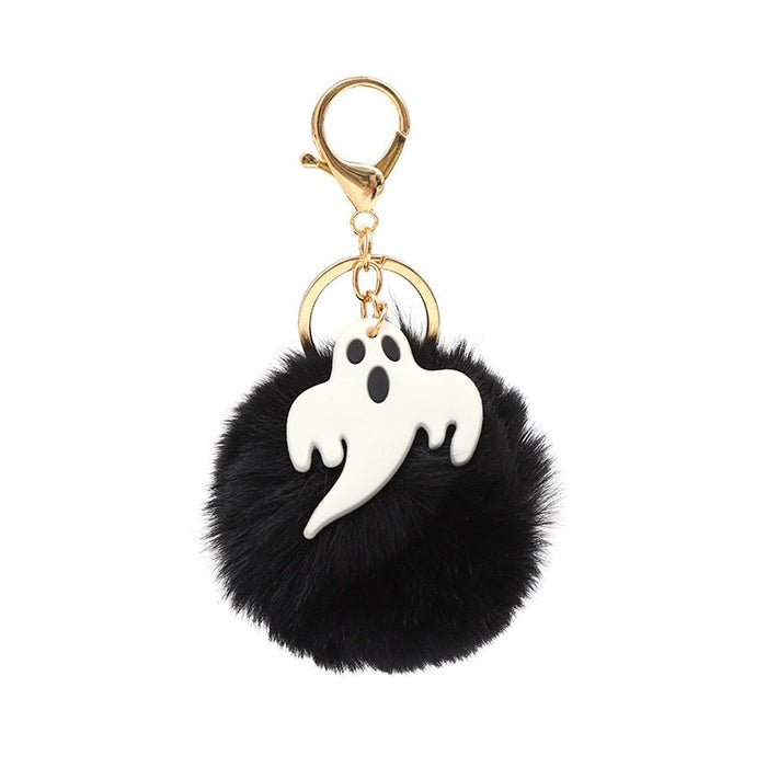 Wholesale Cartoon Monster  Plush Doll Keychain Pendant Doll Student Backpack Keychain Small Gift