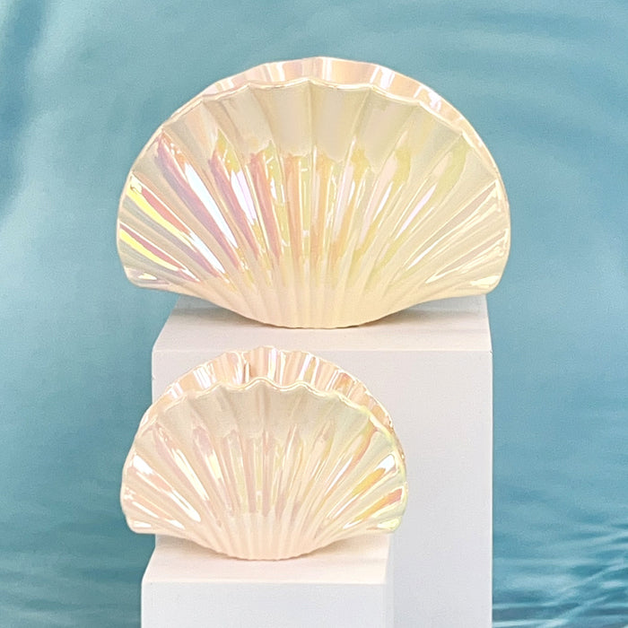 Wholesale Electroplated Plastic Hair Claw Clip with Gradient Shell Design Boutique