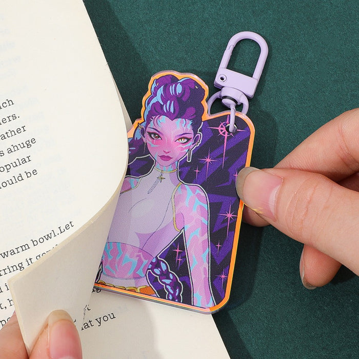 Wholesale K-Pop Cute Cartoon Acrylic Keychain