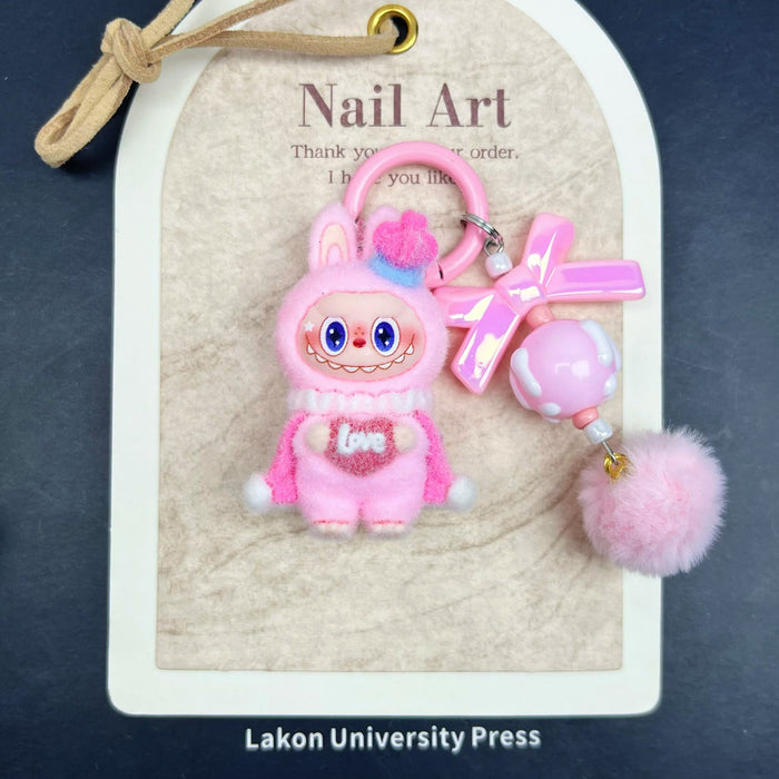 Wholesale Flocked King Figurine Keychain