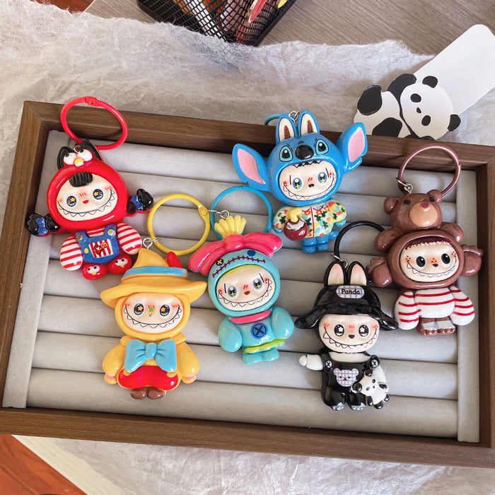 Wholesale Cute  Keychain Pendant Cartoon Backpack Pendant Accessories