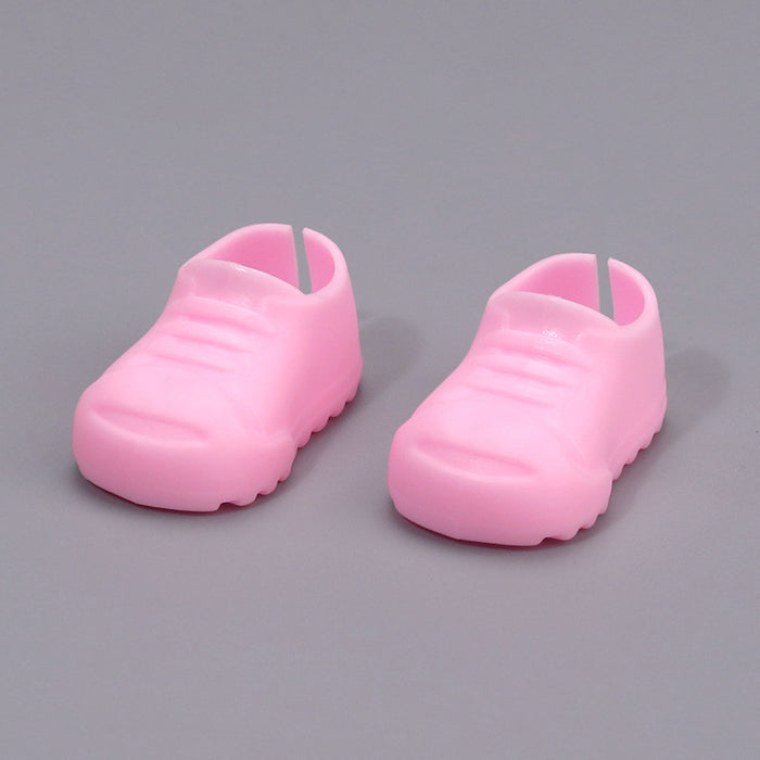 Wholesale Doll pendant doll accessories shoes dress-up casual shoes candy color