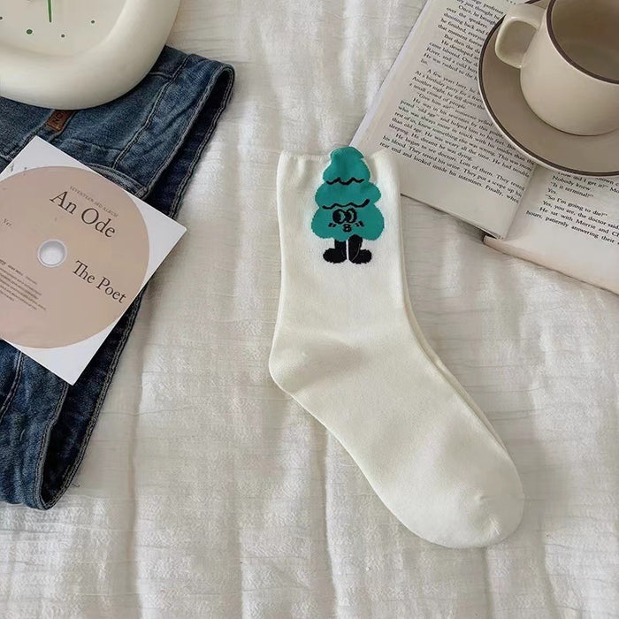 Wholesale Socks, mid length socks, pure cotton stockings