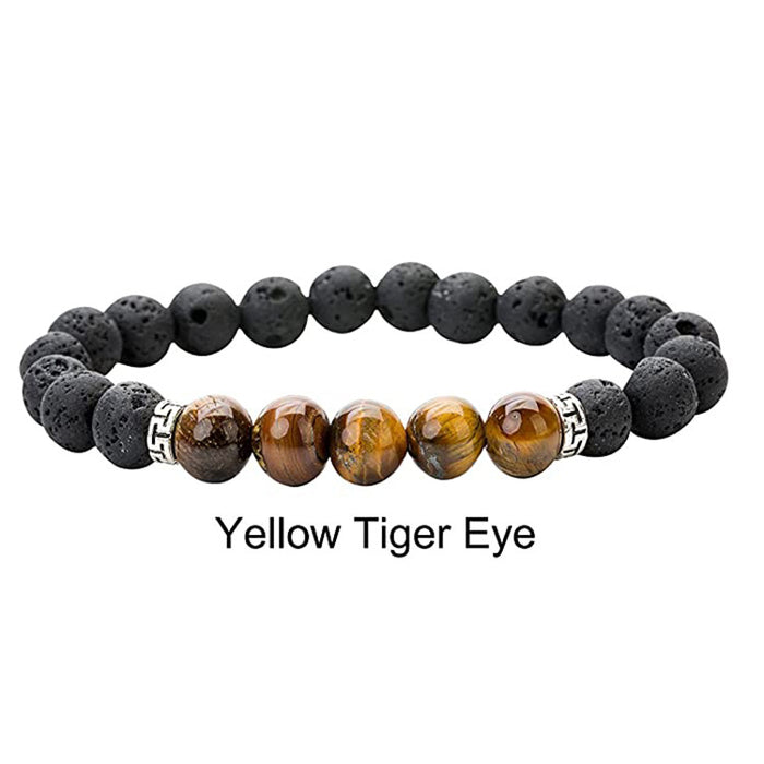 Wholesale Natural stone volcanic stone emperor stone turquoise bracelet