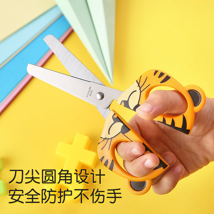 Wholesale Stainless steel scissors children' s handmade scissors animal cartoon animal scissors household scissors