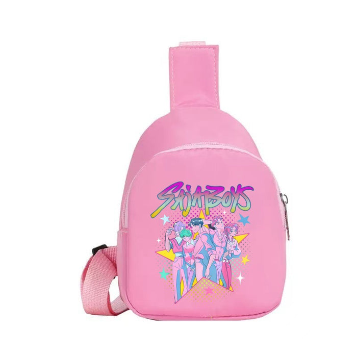 Wholesale   kpop Cute Anime Cartoon Print Shoulder Bags