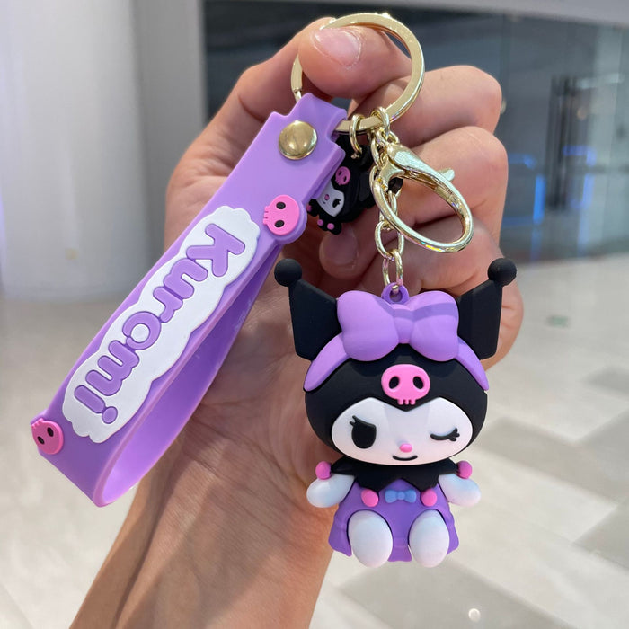 Wholesale Doll Car Keychain Cute Pendant Bag Pendant Soft Rubber