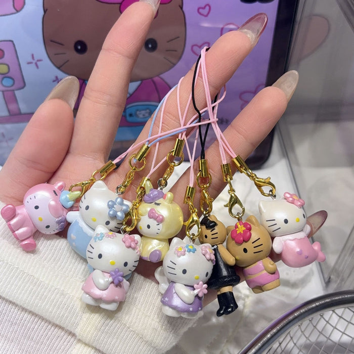 Wholesale Mermaid Black Cat Keychain