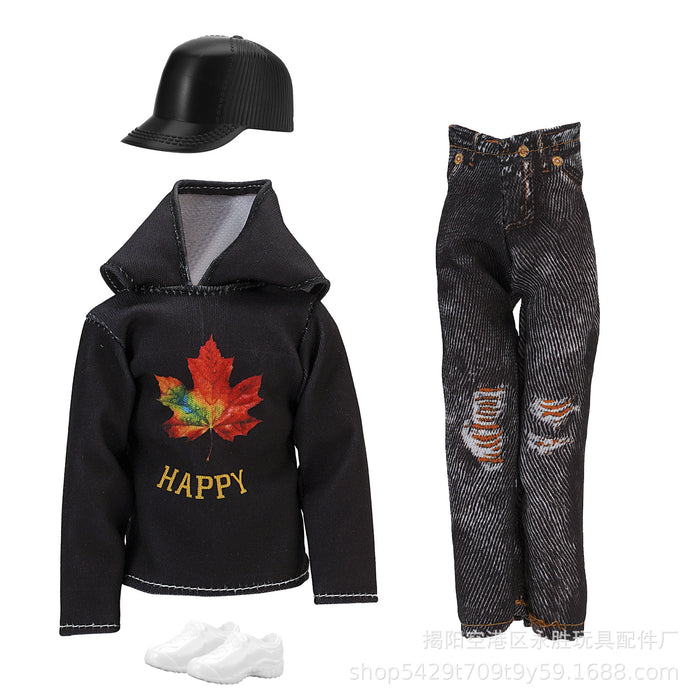 Wholesale prince casual  doll men' s suit children' s toy clothes