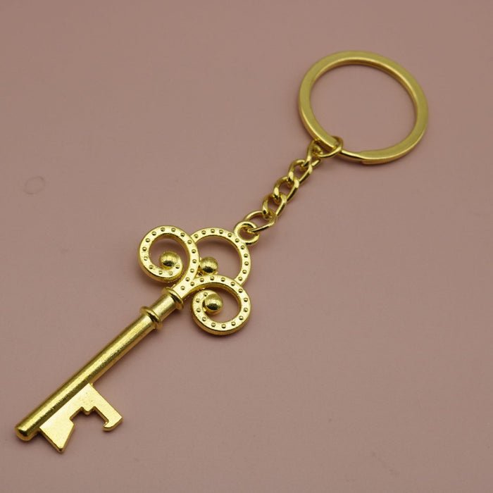 Wholesale Iron Alloy Simple Unlocking Key Keychain JDC-KC-HEMS001