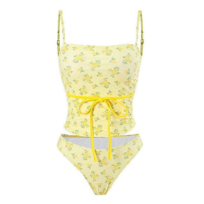 Wholesale Fashion swimsuit split bikini vacation swimsuit