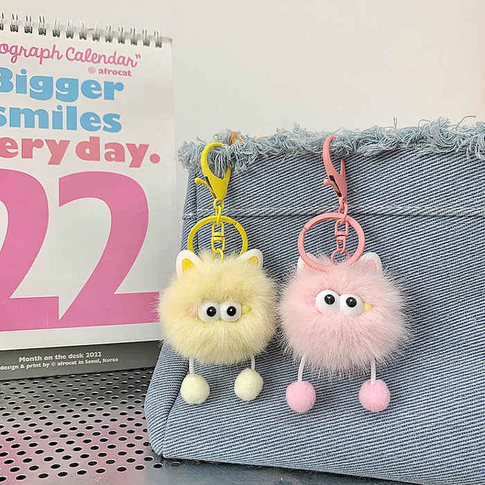 Wholesale Plush pendant, keychain, cute cartoon bag, backpack, hanging decoration, gift