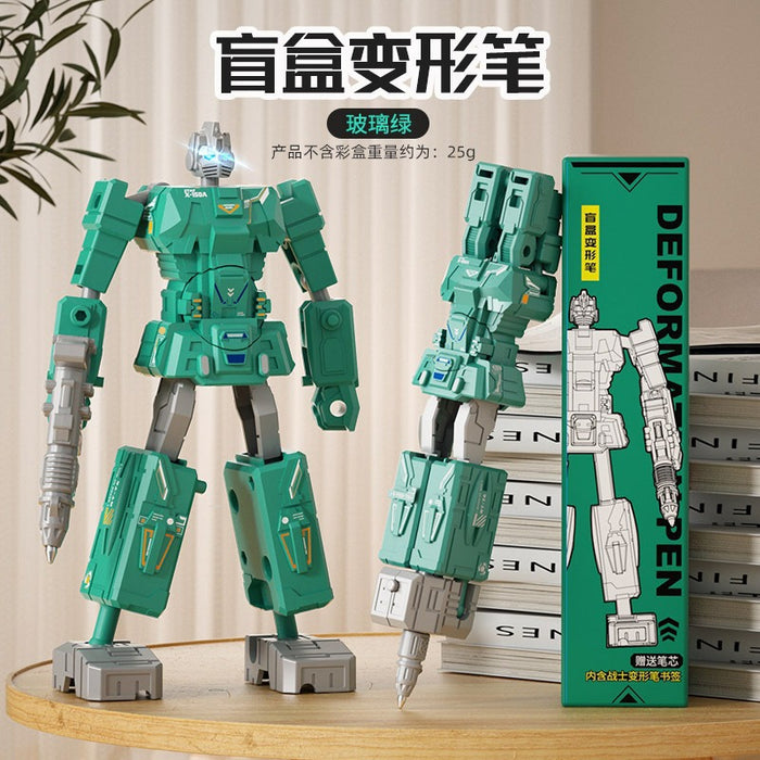 Wholesale Cartoon Robot Ballpoint Pen Primary School Students Educational Toy Pen