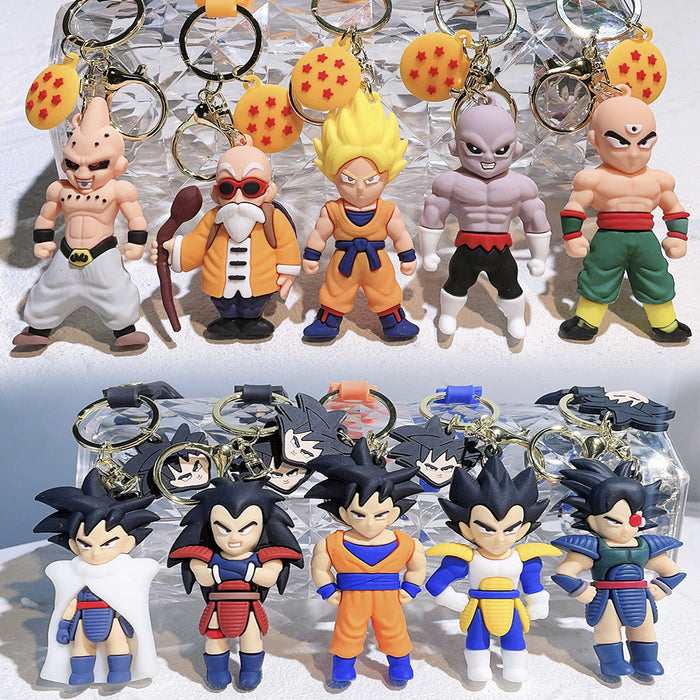 Wholesale Cartoon Silicone Doll Keychain JDC-KC-QiChao021