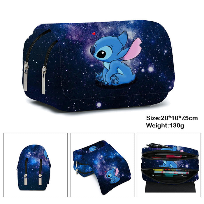 Wholesale 3D Anime Polyester Pencil Case