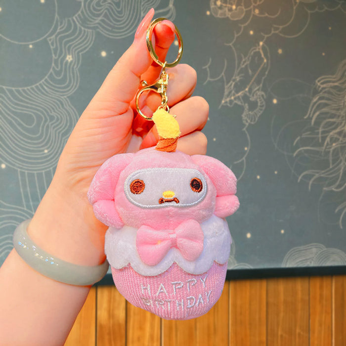 Wholesale Cartoon Cake Plush Doll Keychain JDC-KC-JuJi033