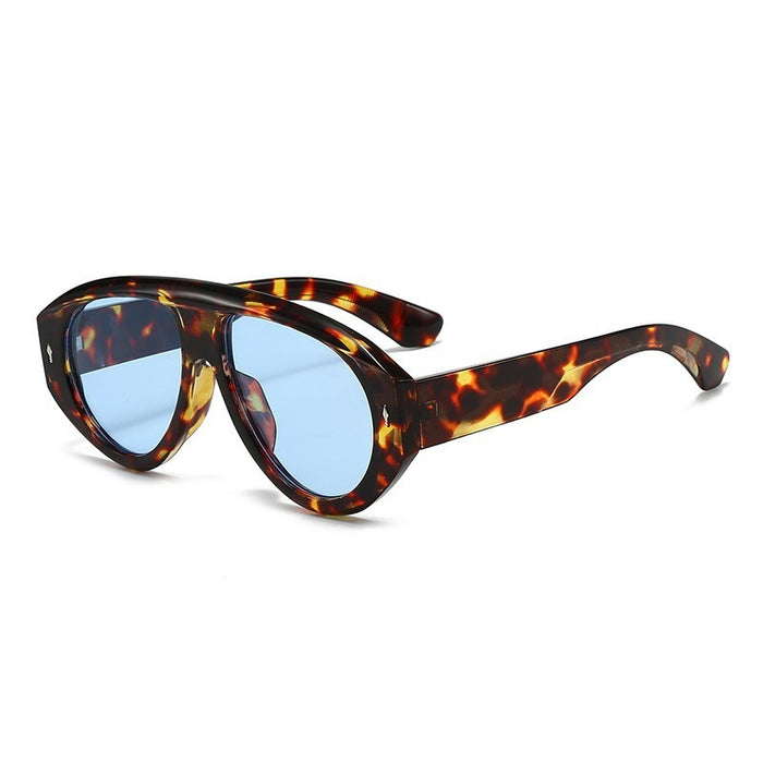 Wholesale  wine-red framed sunglasses
