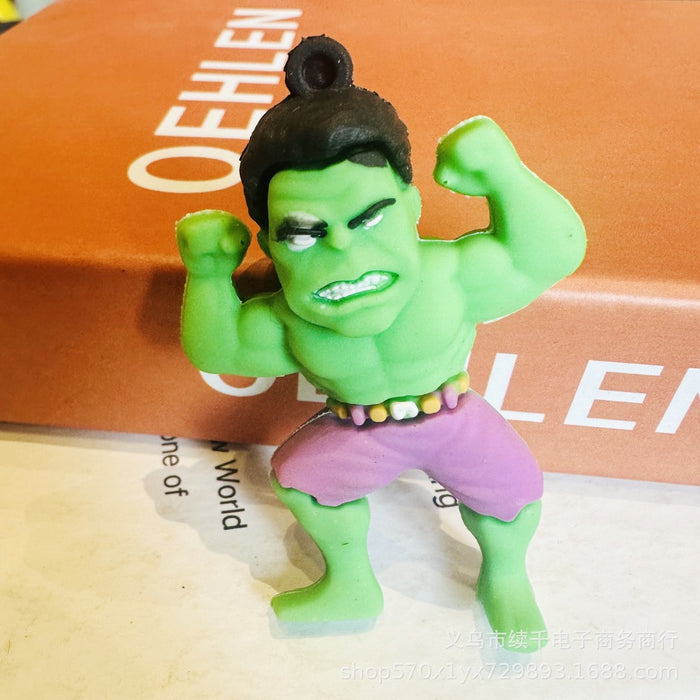 Wholesale Cartoon keychain, pendant, decorative ornament, archaeological figurine