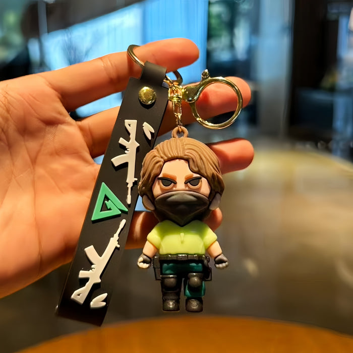 Wholesale Dragon peripheral large figurine keychain