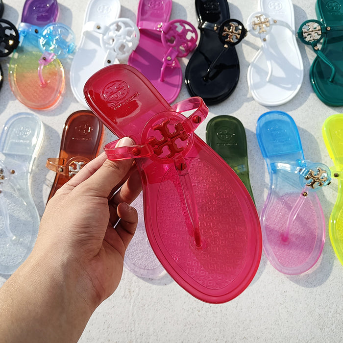 Wholesale Leather Flip-flops for Women JDC-SP-BoH004