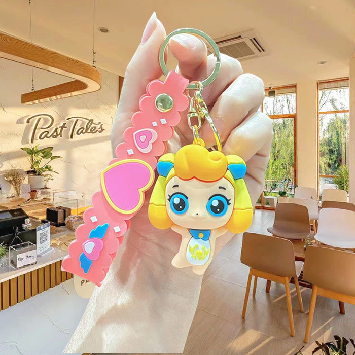 Wholesale Cartoon Cute Keychain Pendant Wholesale Epoxy Doll Car Small Ornament Jewelry Doll Accessories Couple