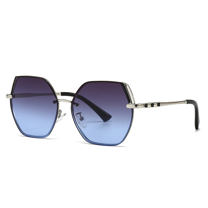 Wholesale Specially designed for metal circular sunglasses, modern retro star trendy street photography sunglasses