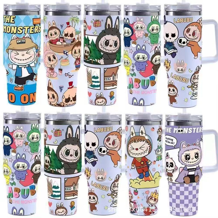 Wholesale 40oz tumbler ice bullies cup 304 stainless steel car cup with straw