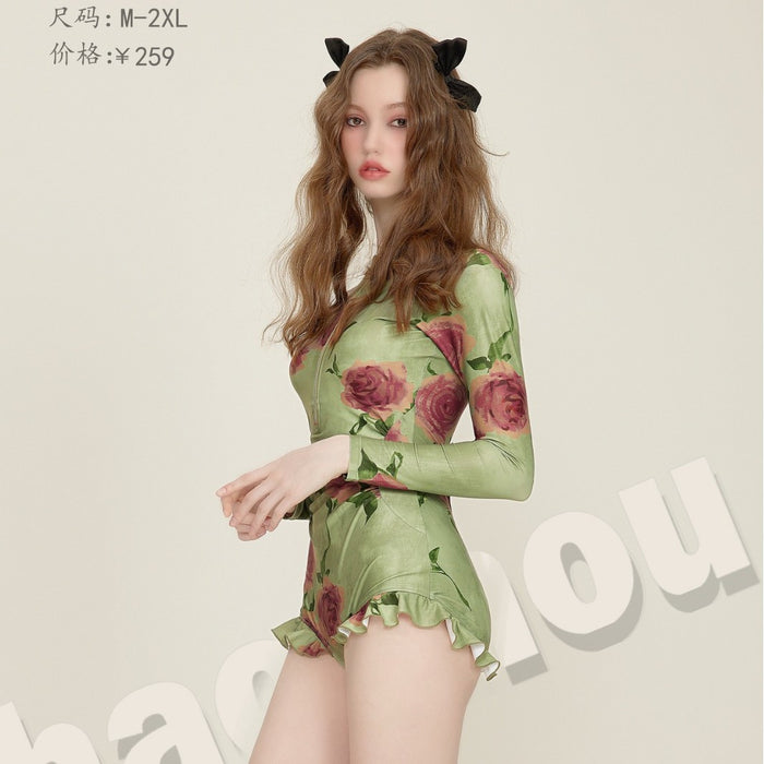 Wholesale Swimsuit one-piece swimsuit retro cool temperament swimsuit