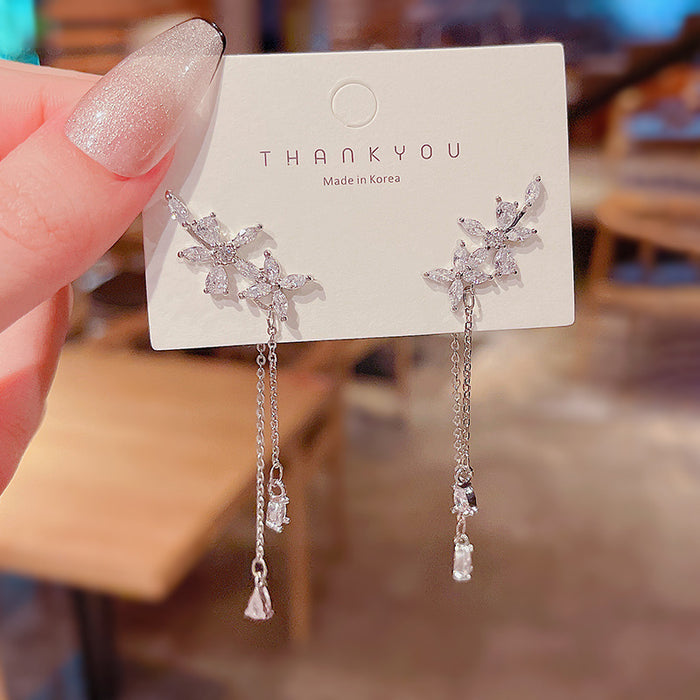 Wholesale Zircon Pearl Earrings