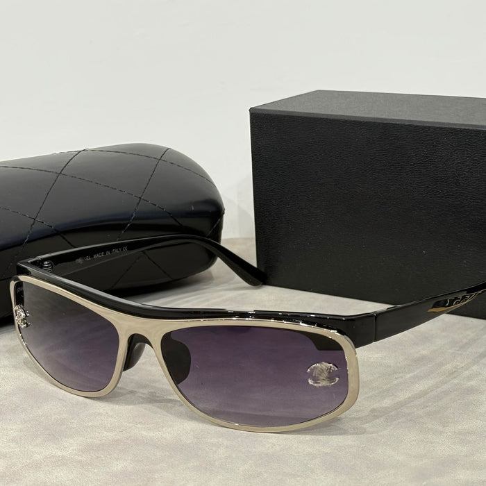 Wholesale Sunglasses with diamond inlay, curved mirror, fashionable women's sunglasses