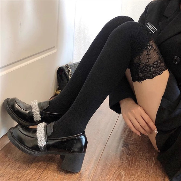 Wholesale Knee over socks, long tubes, stacked socks, slimming and versatile boots, socks