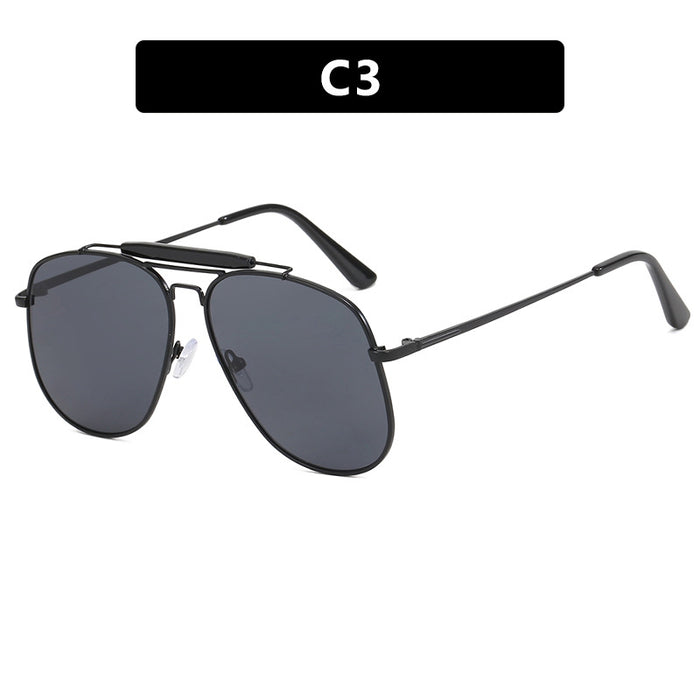 Wholesale Women's metal framed sunglasses, internet famous sunglasses, same style sunglasses