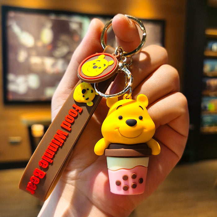 Wholesale Cartoon Doll Silicone Keychain JDC-KC-Tingm207