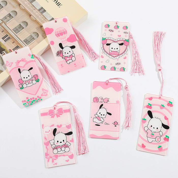 Wholesale Acrylic Tassel Bookmark Anime Fans Bookmark