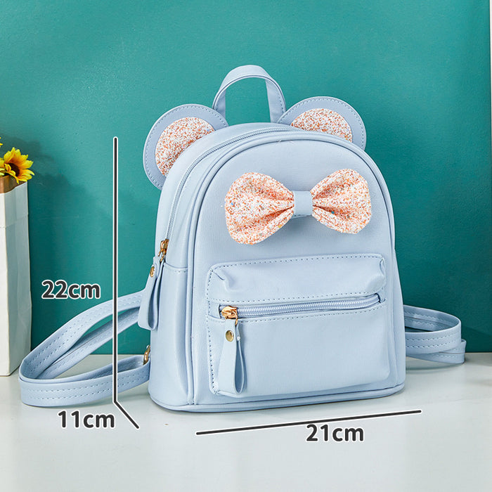 Wholesale Cute Multi-function Backpack Children Travel Out Bow Kindergarten Baby Backpack