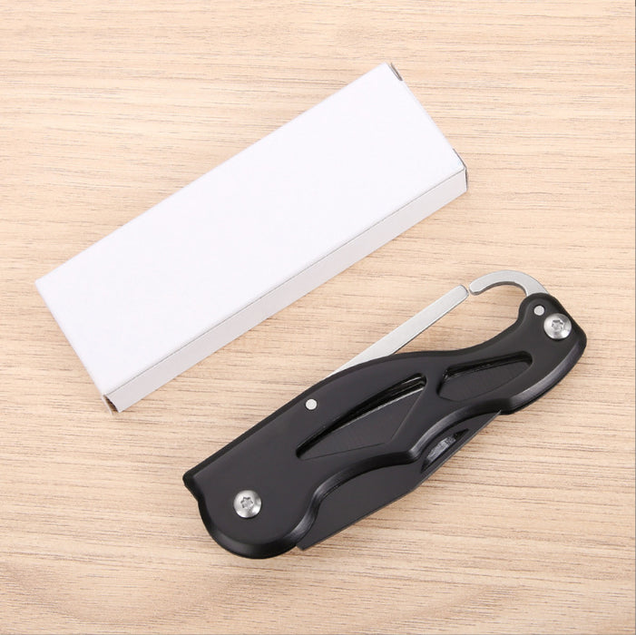 Wholesale Stainless Steel Folding Knife Keychain JDC-KC-KB027