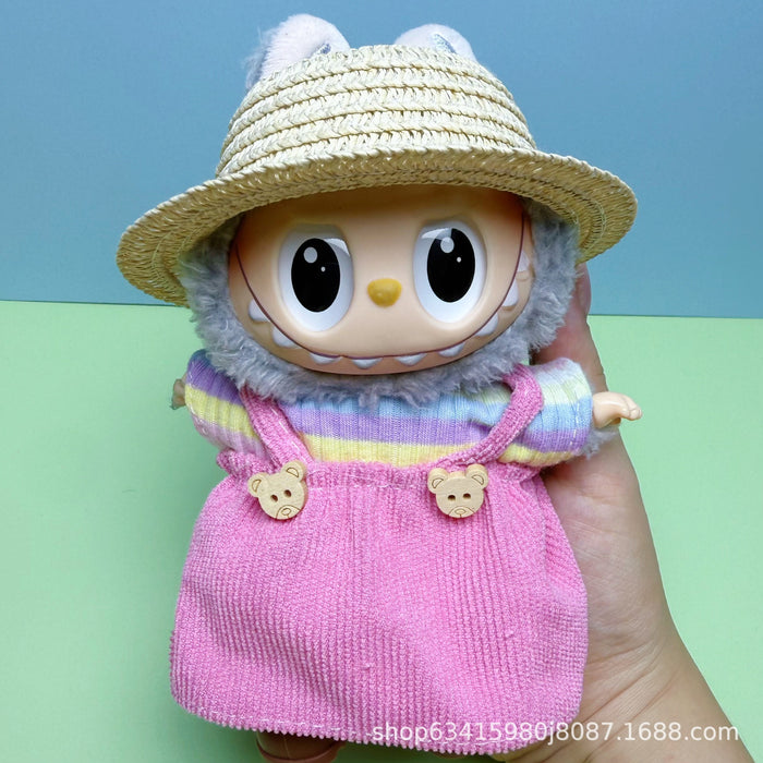 Wholesale Doll clothes can be worn and replaced with plush clothes and accessories