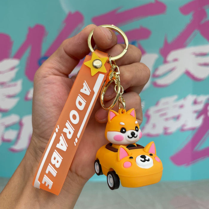 Wholesale Keychain Cartoon Car Bag Pendant Children's Toys Exquisite Small Gifts Wholesale