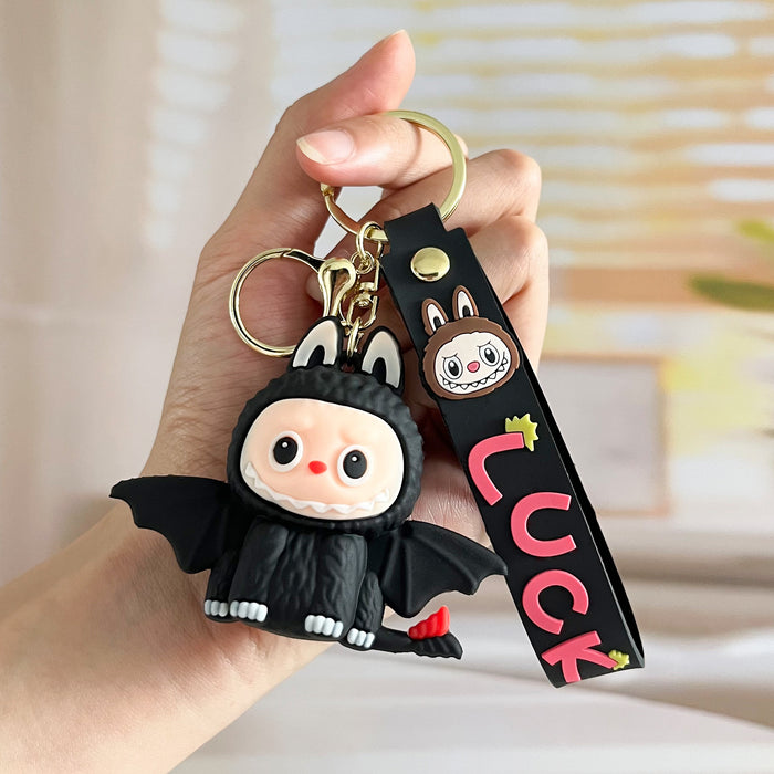 Wholesale  Keychain Little Sheep Cute Cartoon Soft Plastic Sheep Doll Pendant