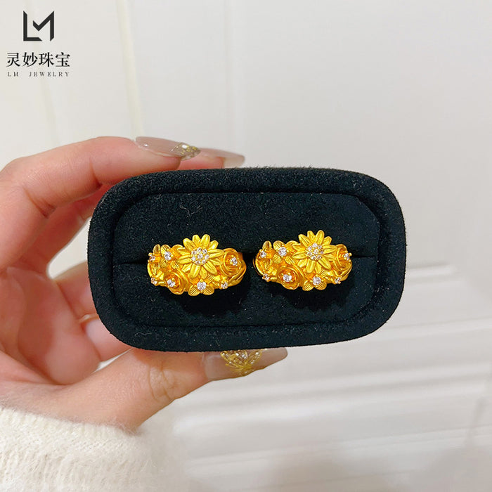 Wholesale Ring Little Daisy Ring Retro