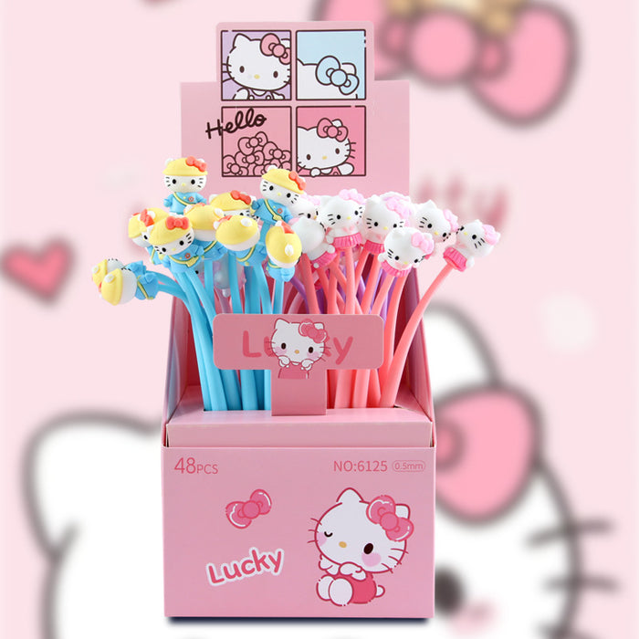 Wholesale Trendy Cartoon Soft Gel Shake Pen - Cute Creative Stationery Gift MOQ≥2