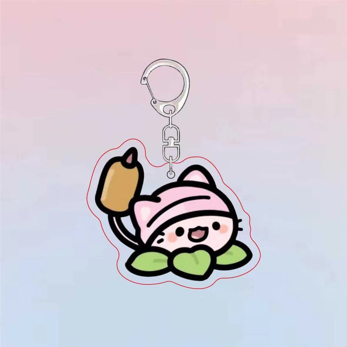 Wholesale Keychain Cartoon Merchandise Cute Acrylic Pendant