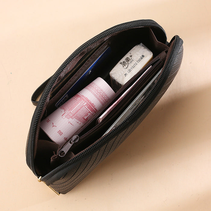 Wholesale Clutch Bag Women's Wallet Long Coin Purse Mobile Phone Bag Large Capacity Clutch Bag Women's Small Bag