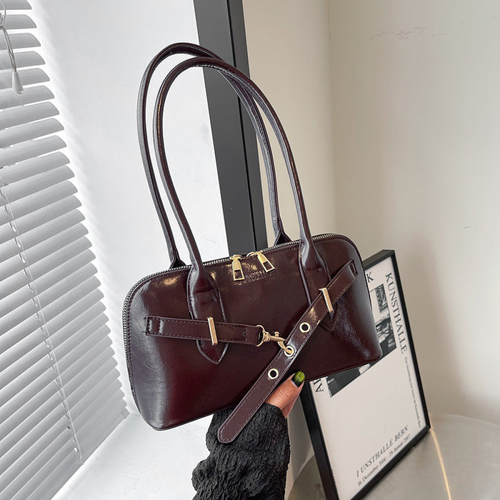 Wholesale Vintage Handheld Commuter Bag with Large Capacity Underarm Bag